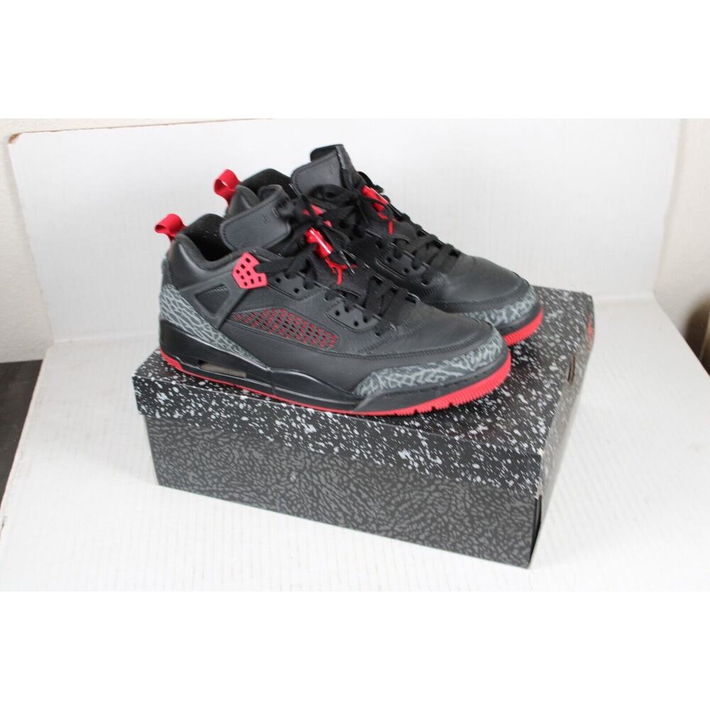 Nike Air Jordan Spizike Low Black-Gym Red-Cool Grey [FQ1759-006] sz. 11 shoes